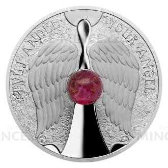 2023 - Niue 2 NZD Silver Coin Crystal Coin - Angel - Proof
Click to view the picture detail.