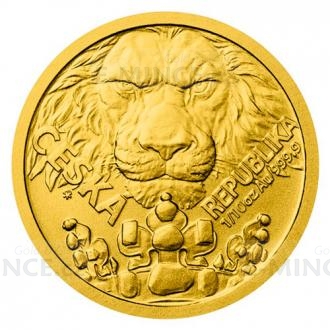 2023 - Niue 5 NZD Gold 1/10oz Coin Czech Lion - Standard
Click to view the picture detail.