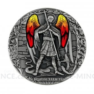 2020 - Cameroon 2000 CFA Archangel Michael - Antique finish
Click to view the picture detail.