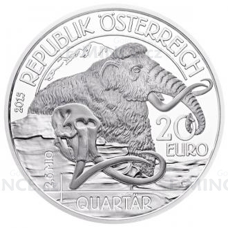 2015 - Austria 20 € Prehistoric Life - Quaternary - Proof
Click to view the picture detail.