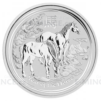 2014 - Australia 2 $ - Year of the Horse 2oz Silver Coin
Click to view the picture detail.