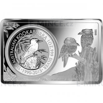 2015 - Australia 1 AUD 25th Anniversary of Kookaburra - Proof Like
Click to view the picture detail.