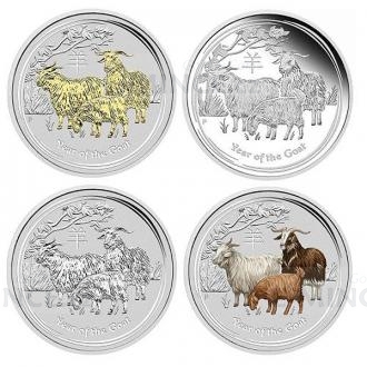 2015 - Australia 4 x 1 AUD Year of the Goat Typeset Collection
Click to view the picture detail.