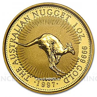 1997 - Australia 100 $ - Nugget/Kangaroo 1 oz (Au 999,9)
Click to view the picture detail.