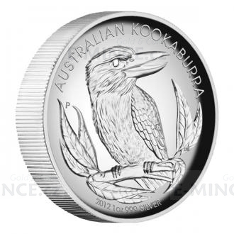 2012 - Australia 1 AUD Australian Kookaburra High Relief Coin - Proof
Click to view the picture detail.