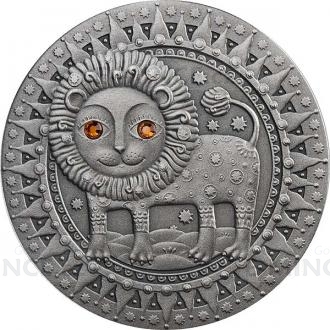 Belarus 20 BYR - Zodiac with Zircons - Leo
Click to view the picture detail.