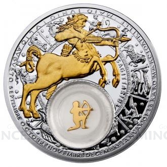 Belarus 20 BYR - Zodiac gilded - Sagittarius
Click to view the picture detail.