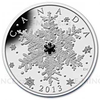 2013 - Canada 20 $ - Winter Snowflake - Proof
Click to view the picture detail.
