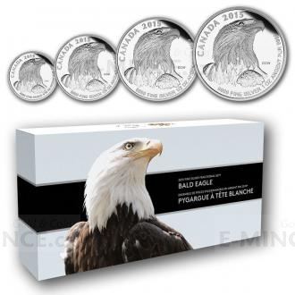 2015 - Canada Fine Silver Fractional Set - Bald Eagle Proof
Click to view the picture detail.