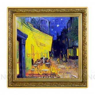 2021 - Niue 1 NZD Van Gogh: Café Terrace at Night 1 oz - proof
Click to view the picture detail.