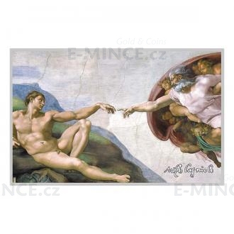 2017 - Cameroon 500 CFA Divine Angel of Vatican: Creation of Adam - PP
Click to view the picture detail.