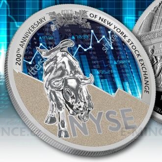 2017 - Cameroon 10000 CFA 200th Anniversary of New York Stock Exchange - Proof
Click to view the picture detail.