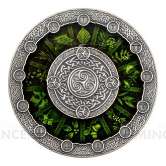 2020 - Niue 2 $ Celtic Calendar - Antique Finish
Click to view the picture detail.