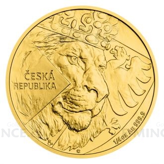 2024 - Niue 10 NZD Gold 1/4oz Bullion Coin Czech Lion - standard
Klicken Sie zur Detailabbildung.