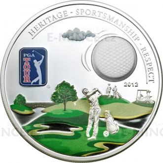 2012 - Cook Islands 1 $ - PGA Tour - Golf Ball - Proof
Click to view the picture detail.