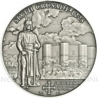 2014 - Cook Islands 5 $ History of the Crusades - Sixth Crusade - Antique
Click to view the picture detail.