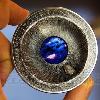 2016 - Cook Islands 20 $ Meteorite Campo del Cielo - Antique
Click to view the picture detail.
