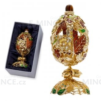 Original Autumn Themed Gem with Silver Coin 2 NZD Gustav Fabergé - Proof
Click to view the picture detail.