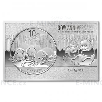 2013 - China 10 Y - China Panda 30th Anniversary - Proof
Click to view the picture detail.