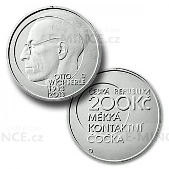 2013 - 200 CZK Otto Wichterle - Proof
Click to view the picture detail.