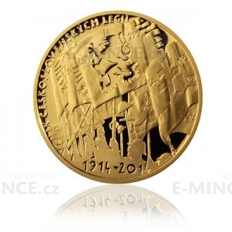 Gold Medal Foundation of the Czechoslovak Legion (1/2 oz) - Proof
Click to view the picture detail.