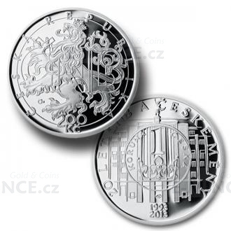 2013 - 200 CZK 20 Years of CNB and Czech Currency - Proof
Click to view the picture detail.