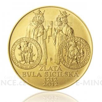 2012 - 10000 Kronen Goldene Bulle von Sizilien - St.
Klicken Sie zur Detailabbildung.