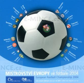 2004 - Coin Set Football Euro - Unc.
Click to view the picture detail.