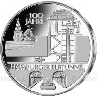 2011 - Germany 10 € - 100 Years of Hamburg Elbe Tunnel - Proof
Click to view the picture detail.