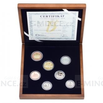 2016 - Czech Coin Set (Wood) - Proof, No. 45
Click to view the picture detail.