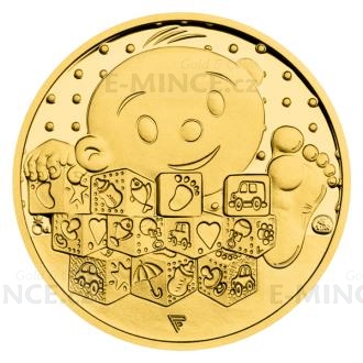 Gold ducat to the birth of a child 2024 - proof
Click to view the picture detail.