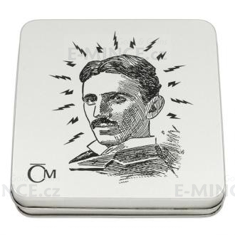 Sbratelsk plechov etue na tyi stbrn mince "Nikola Tesla"
Kliknutm zobrazte detail obrzku.