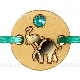 2016 - Niue 5 $ Elephant Pendant - Proof
Click to view the picture detail.