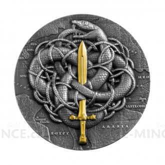 2021 - Cameroon 2000 CFA The Gordian Knot 2 oz - Antique Finish
Click to view the picture detail.