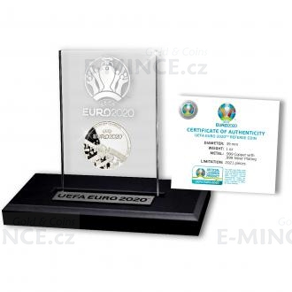 Official UEFA EURO 2020 Referee Coin in Acrylic Block - PL
Click to view the picture detail.
