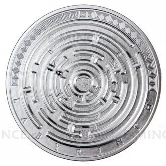 2019 - Cameroon 3000 CFA Labyrinth 3 Oz - Proof
Click to view the picture detail.