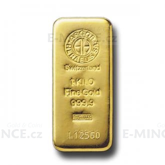Gold Bar 1000 g - Argor Heraeus
Click to view the picture detail.