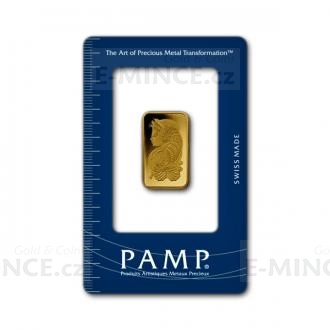 Fortuna Gold Bar 10 g - PAMP
Click to view the picture detail.