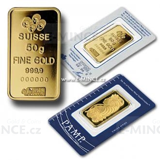 Fortuna Gold Bar 50 g - PAMP
Click to view the picture detail.