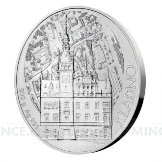 Silver Half-Kilo Investment Medal Statutory Town of Kladno - Stand
Click to view the picture detail.