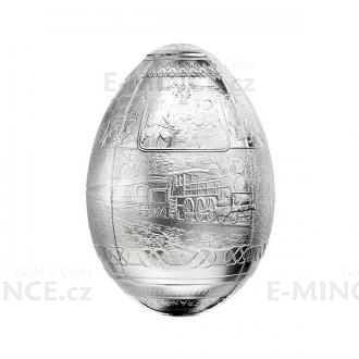 2016 - Cameroon 5000 CFA Trans-Siberian Railway Egg 3D - Proof
Click to view the picture detail.