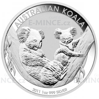 2011 - Austrlie 30 AUD Australian Koala 1 kilo Silver Bullion Coin
Kliknutm zobrazte detail obrzku.