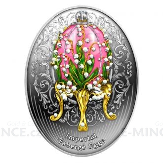 2020 - Niue 1 NZD Lilies of the Valley Egg - proof
Click to view the picture detail.