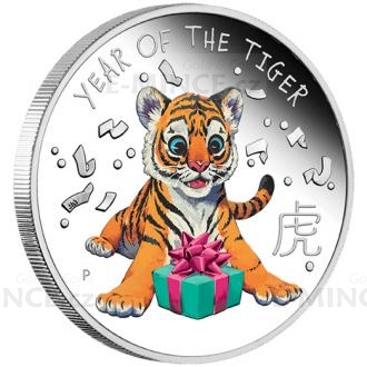 2022 - Tuvalu 0,50 $ Newborn Lunar Baby 1/2oz Silver Proof Coin
Click to view the picture detail.