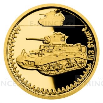 2023 - Niue 5 NZD Gold Coin Armored Vehicles - M3 Stuart - Proof
Click to view the picture detail.