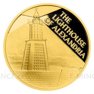 Gold coin Seven Wonders of the Ancient World - The Lighthouse of Alexandria - proof
Click to view the picture detail.
