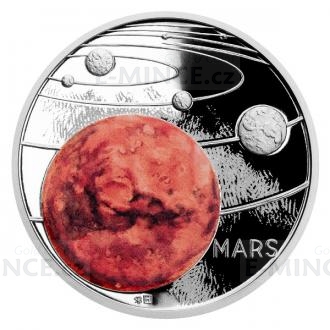 2020 - Niue 1 NZD Silver Coin Solar System - Mars - Proof
Click to view the picture detail.