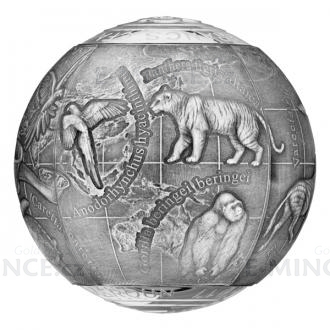 2017 - Cameroon 5000 CFA S.O.S. to the World - Endangered Animals, Sphere Shape - Antique
Click to view the picture detail.