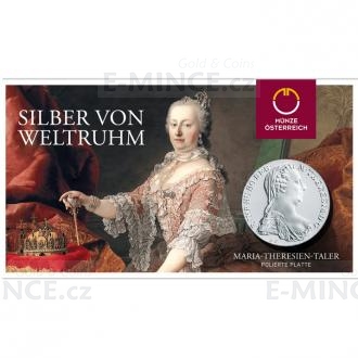 Maria Theresa Taler 1780 - Modern Re-strike in Blister - Proof
Click to view the picture detail.