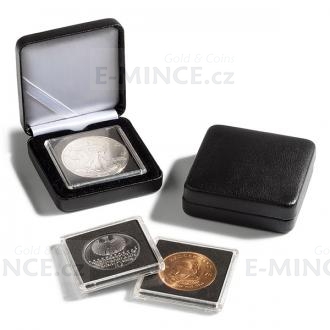 Single coin box NOBILE, QUADRUM, black
Click to view the picture detail.